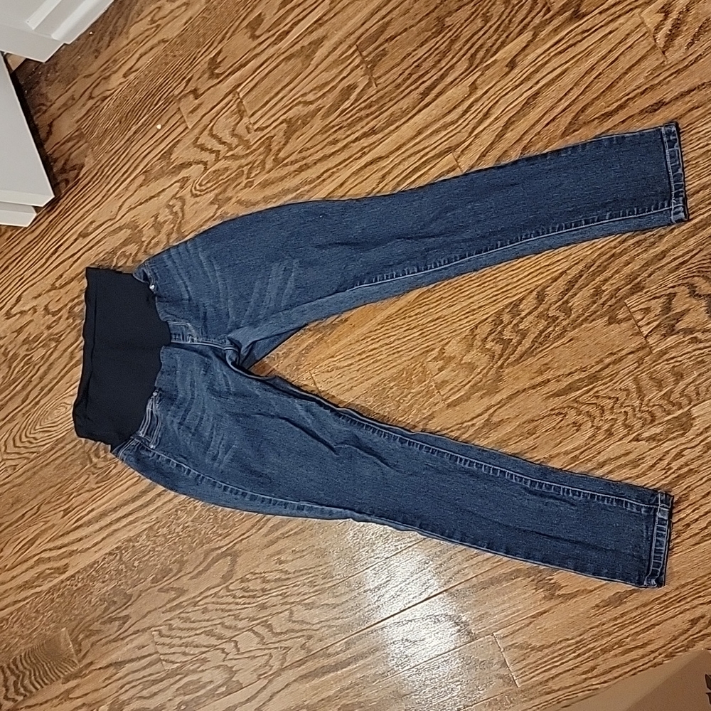 Women's Maternity Jeans, Medium , Rinse Wash, Skinny, Hybrid and Company